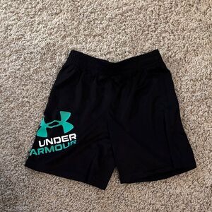 Boys under Armour athletic shorts. Size 5